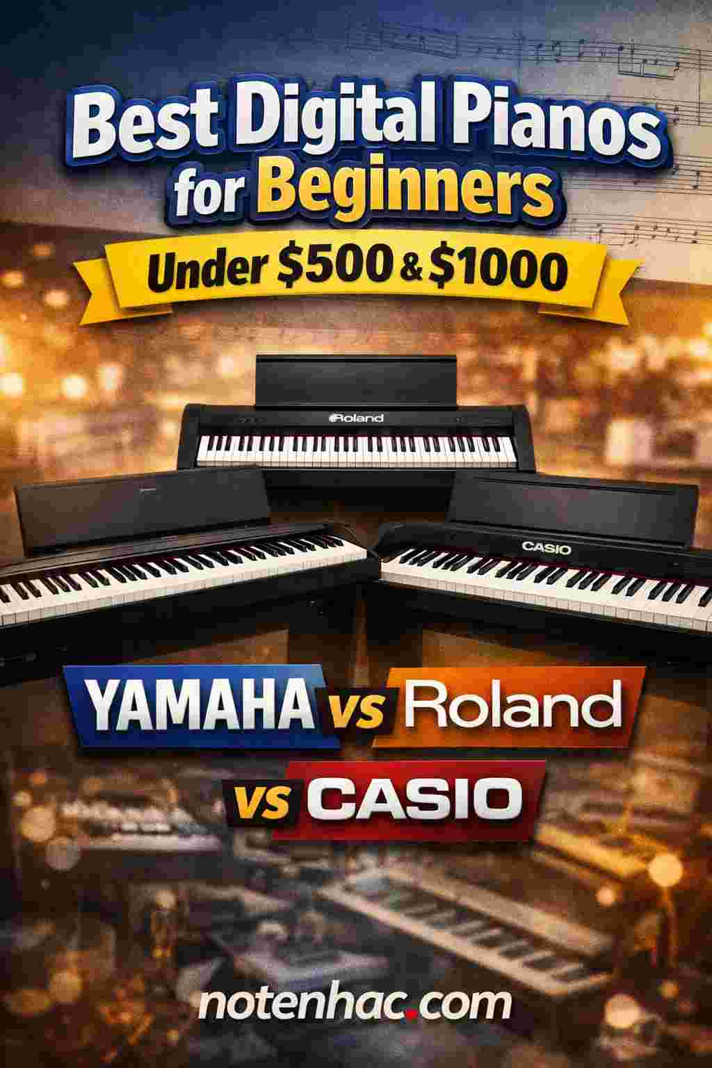 How to Choose a Digital Piano for Beginners Best Models Prices Expert Advice