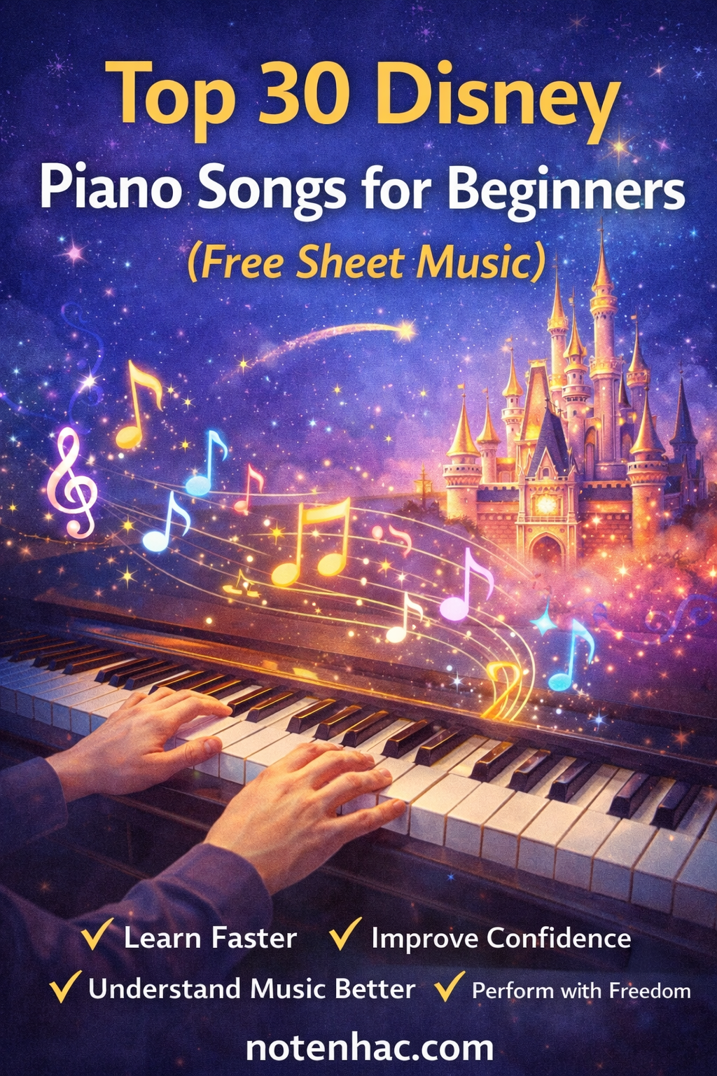 Top 30 Disney Piano Songs for Beginners 15 Top 30 Disney Piano Songs for Beginners