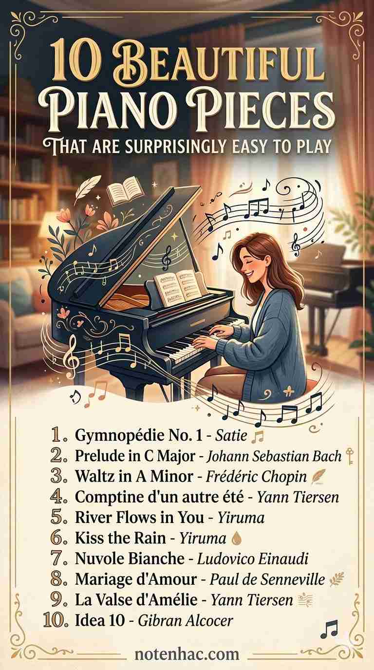 b 10 Beautiful Piano Pieces That Are Surprisingly Easy to Play