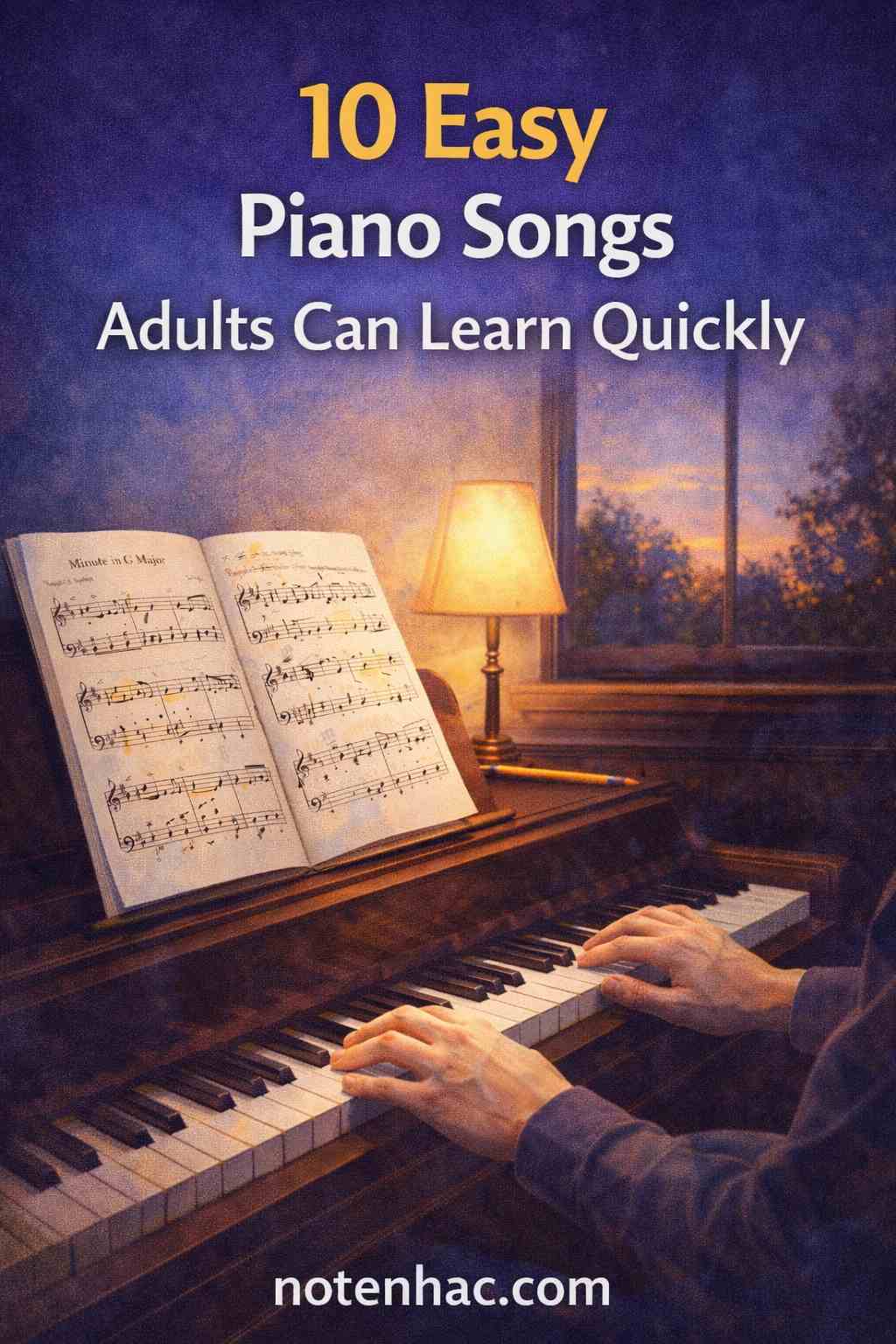 10 Easy Piano Songs Adults Can Learn Quickly (Beginner Friendly) 16 10 Easy Piano Songs Adults Can Learn Quickly (Beginner Friendly)