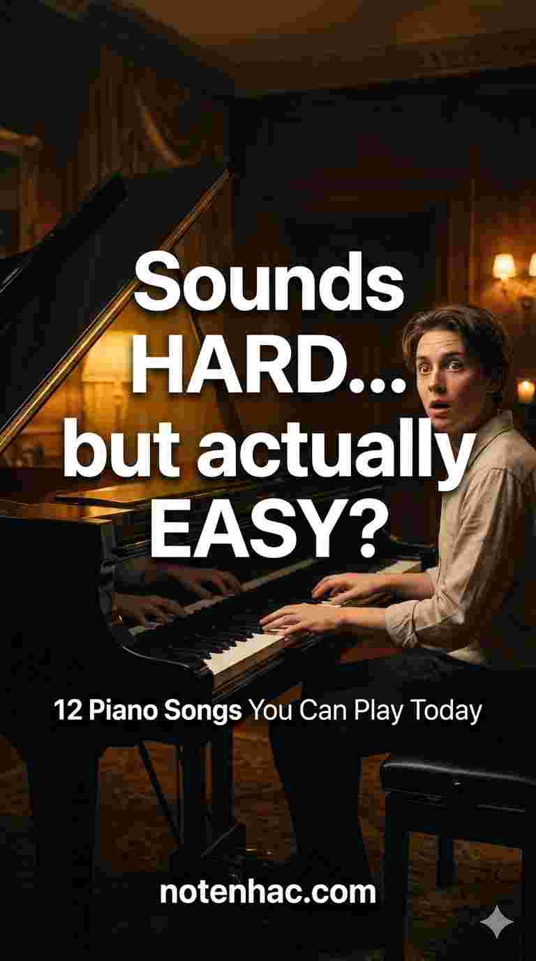 12 Piano Songs That Sound Difficult but Are Actually Easy 27 12 Piano Songs That Sound Difficult but Are Actually Easy