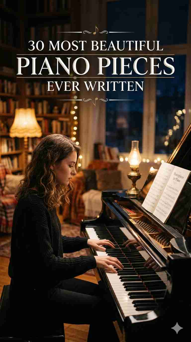 b 30 Most Beautiful Piano Pieces Ever Written dung