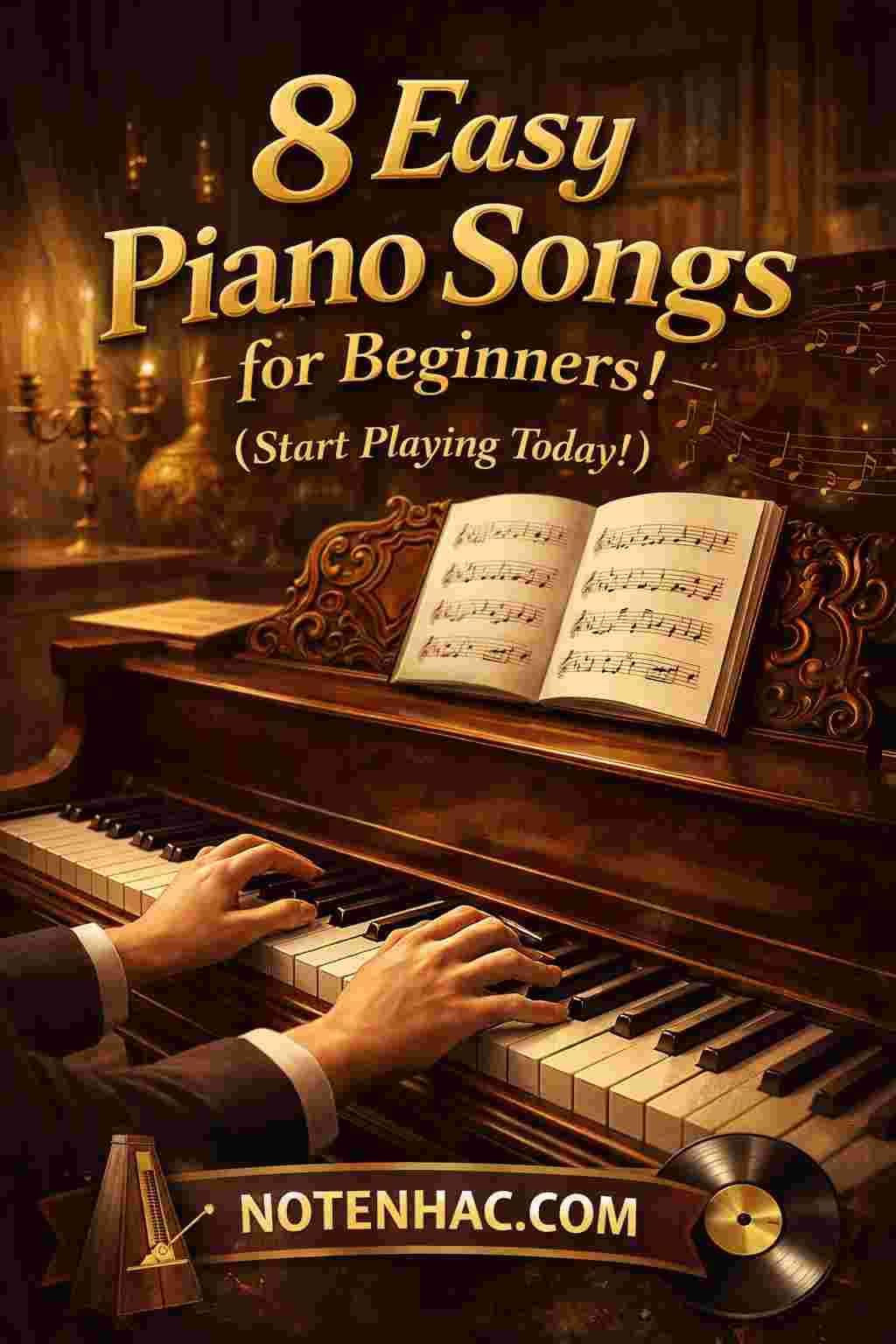 b_8 Easy Piano Songs for Beginners (Start Playing Today)