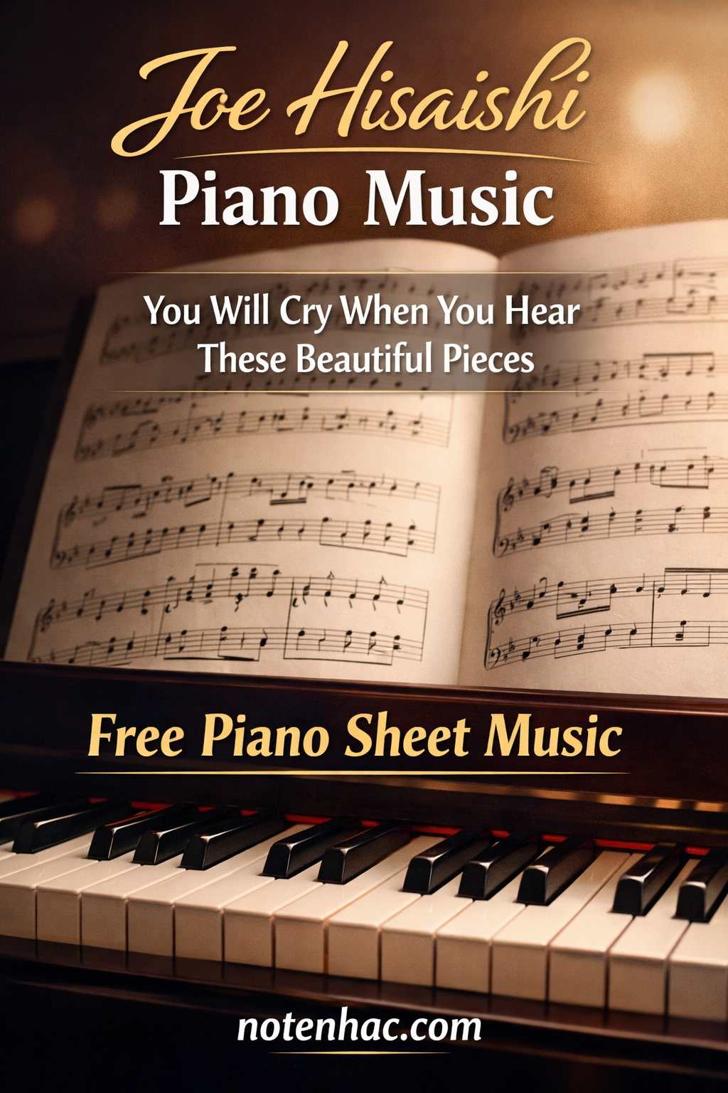 Joe Hisaishi Piano Music – Beautiful Pieces That Touch the Heart 19 Joe Hisaishi Piano Music – Beautiful Pieces That Touch the Heart