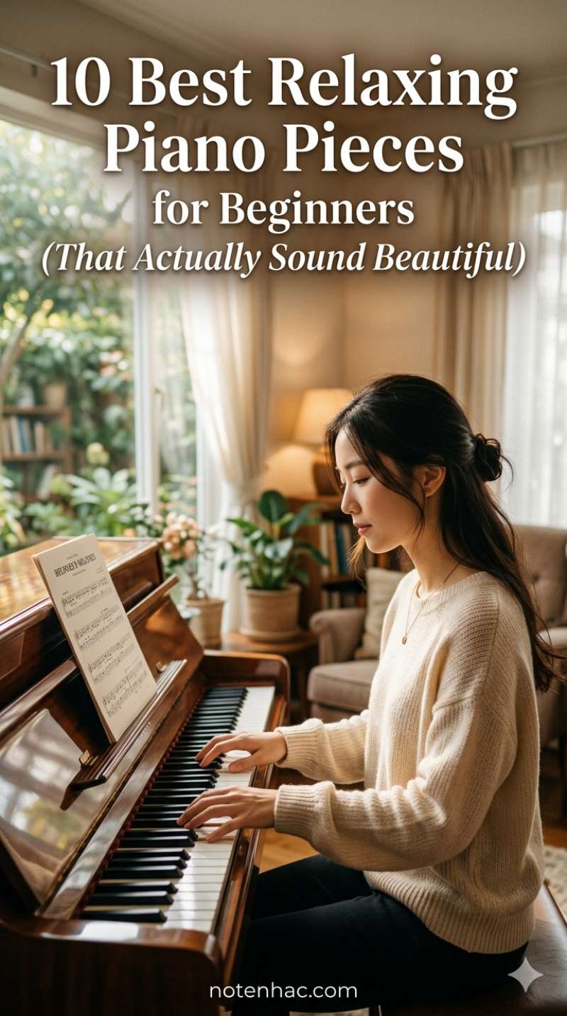 10 Best Relaxing Piano Pieces for Beginners That Actually Sound Beautiful