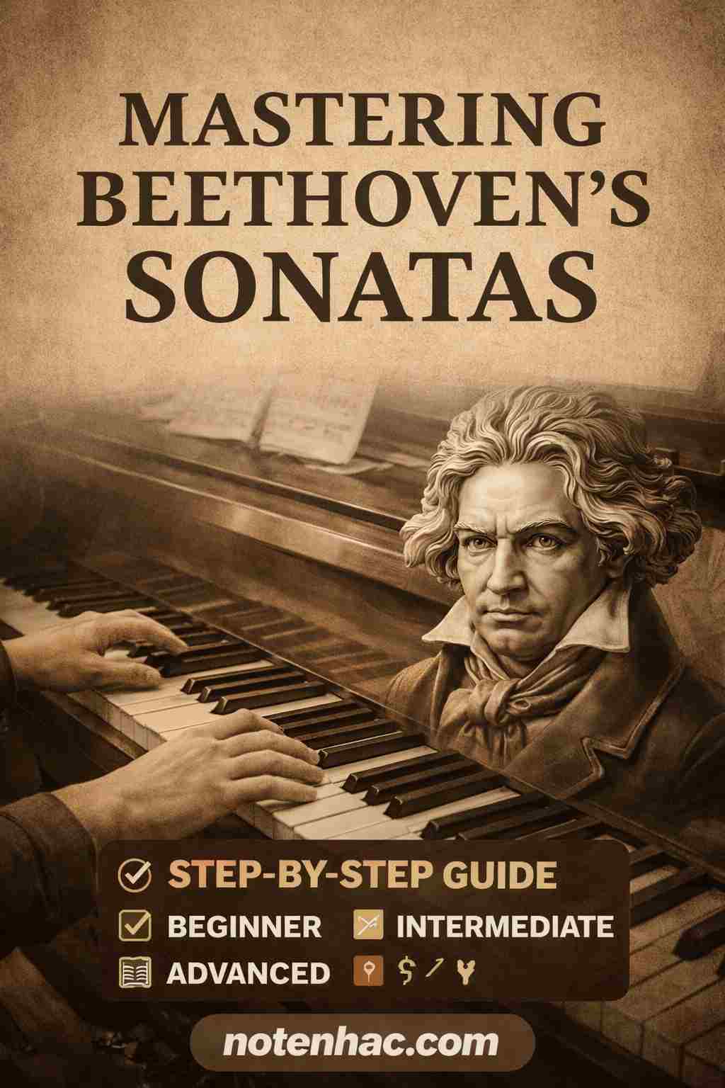 Beethoven Piano Sonatas by Difficulty