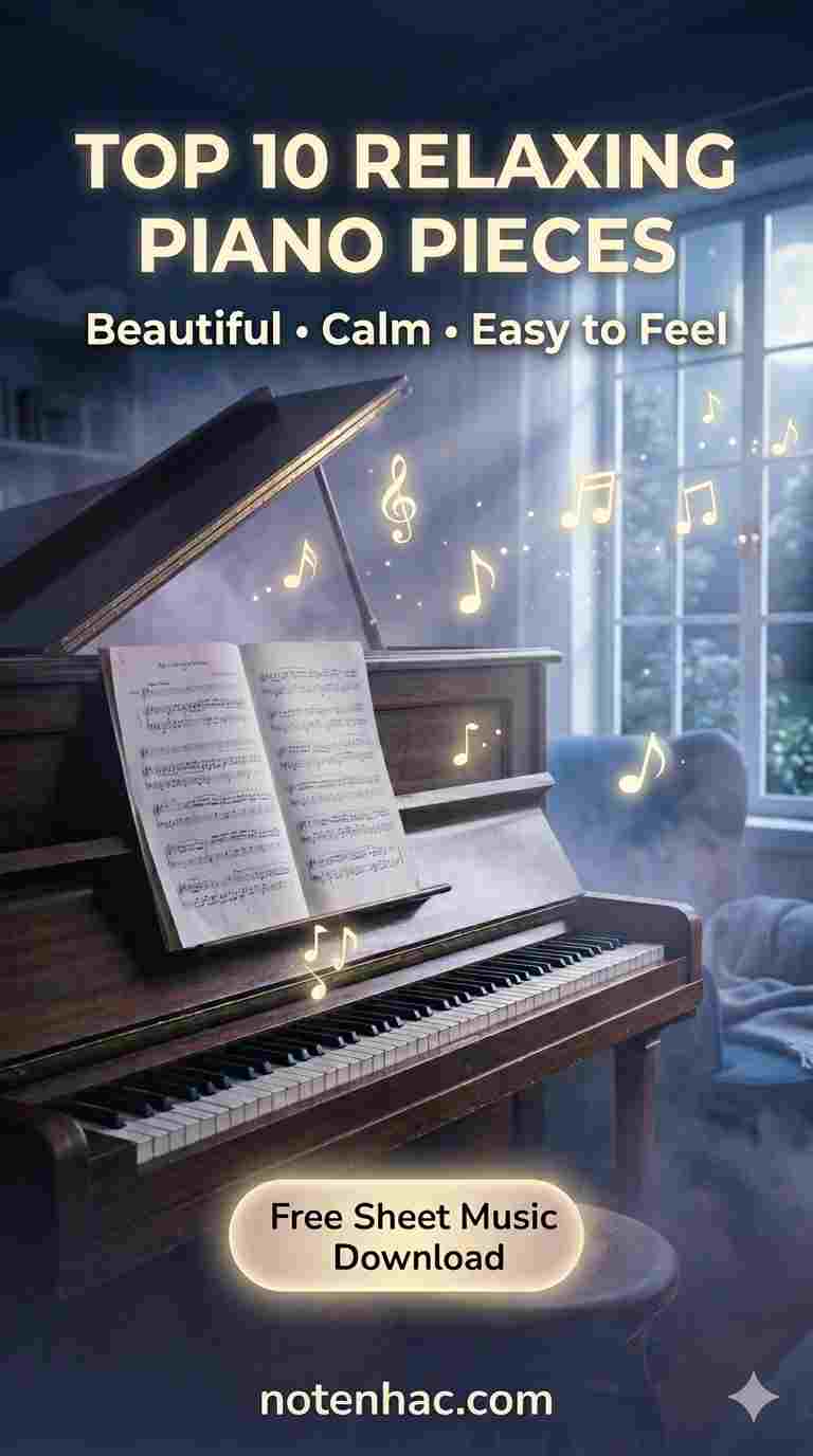 Top 10 Relaxing Classical Piano Pieces for Deep Focus and Calm