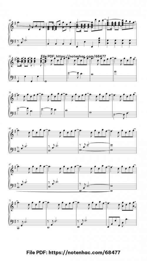 A Sky Full Of Stars by Coldplay Level Intermediate 7 A Sky Full Of Stars piano sheet music free pdf