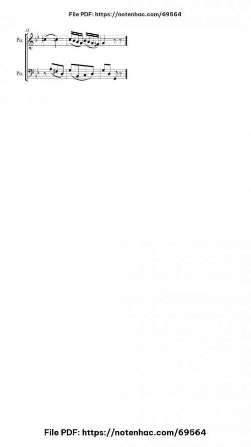 Allegro piano sheet music free pdf