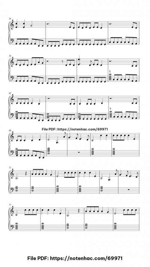Anyone I Want To Be piano sheet music free pdf