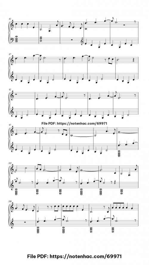 Anyone I Want To Be piano sheet music free pdf