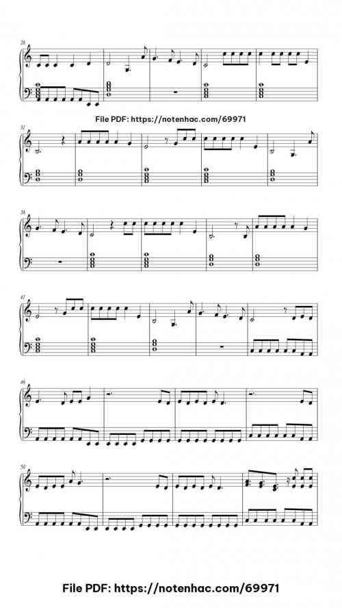 Anyone I Want To Be piano sheet music free pdf