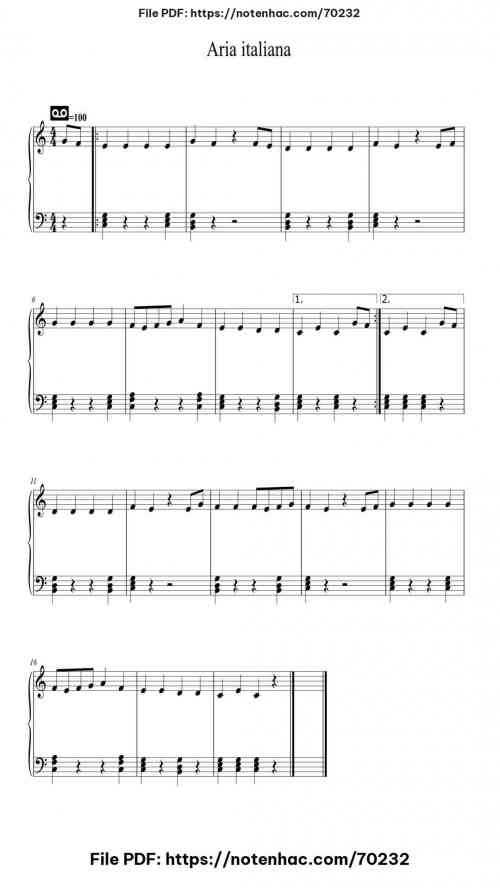 aria italiana