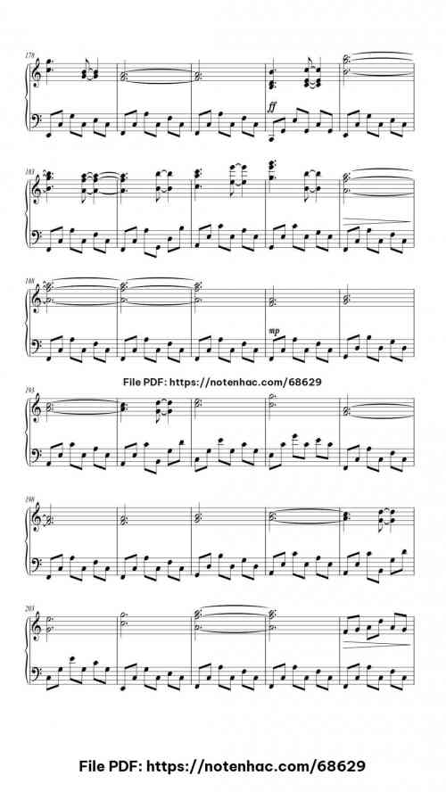 Arrival of the Birds piano sheet music free pdf