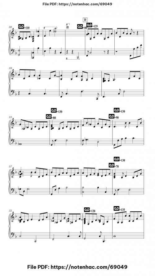 Bye Bye Blackbird by Justin Hurwitz Level Professional 14 Bye Bye Blackbird piano sheet music free pdf