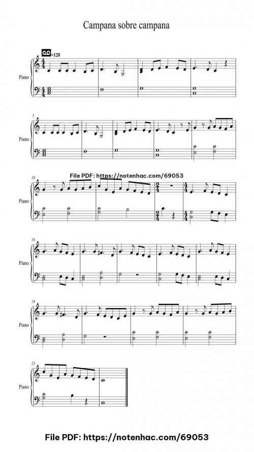 campana sobre campana