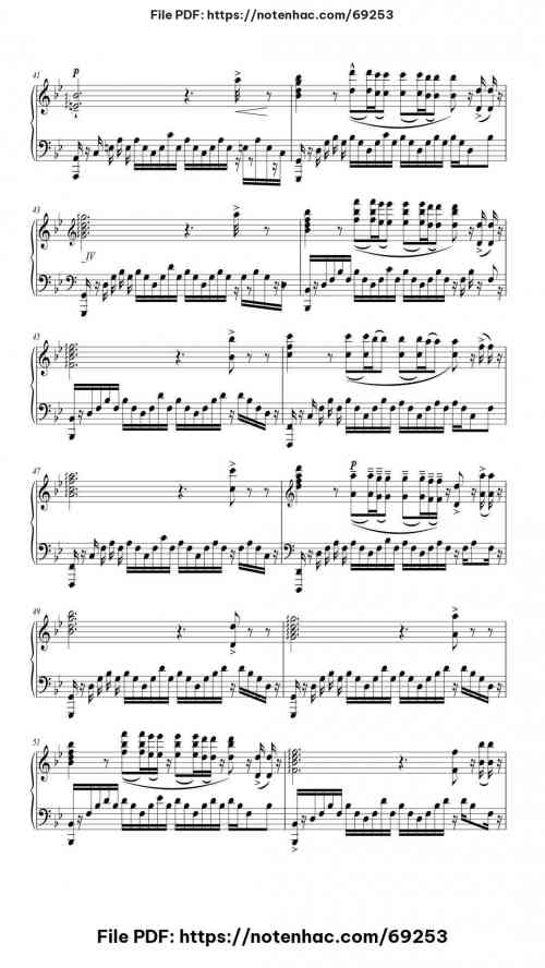 Chevaliers De Sangreal piano sheet music free pdf