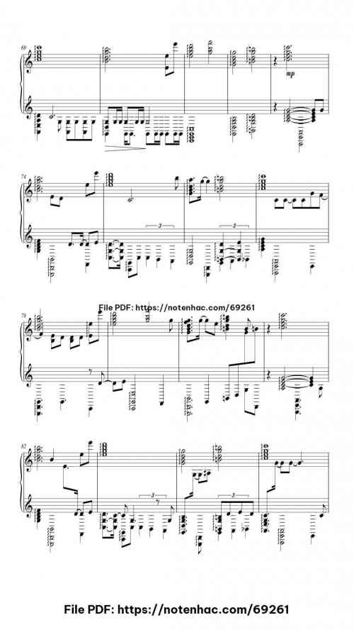 Children of the City piano sheet music free pdf