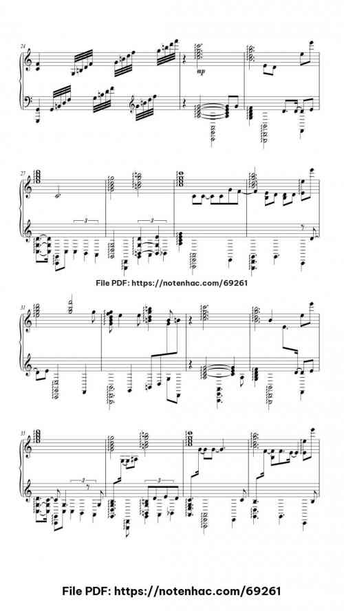 Children of the City piano sheet music free pdf
