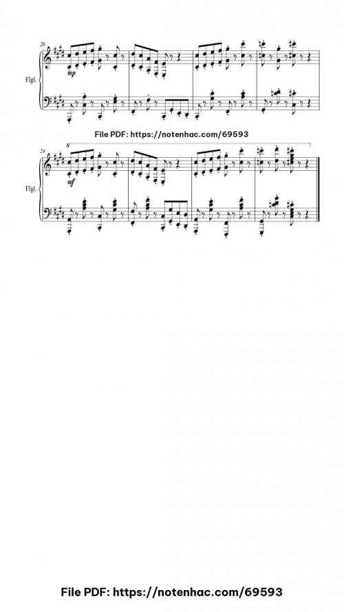 Death (Minecraft Volume Alpha) piano sheet music free pdf
