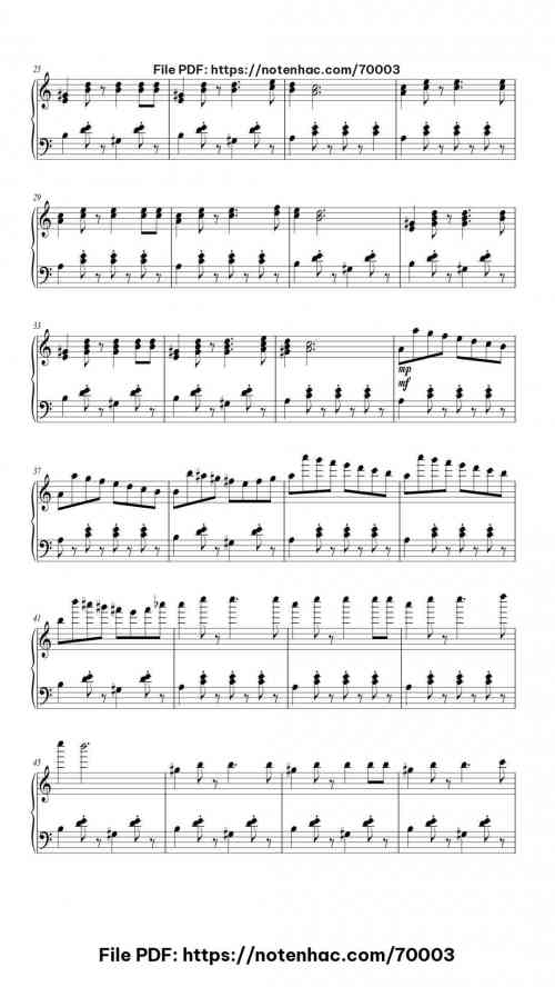December 32nd piano sheet music free pdf