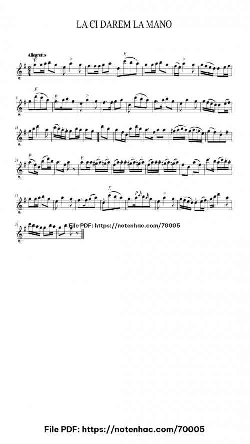 don giovanni k 527 la ci darem la mano