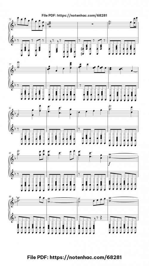 Flamewall by Camellia Level Advanced 27 Flamewall piano sheet music free pdf