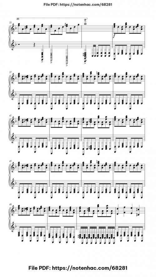 Flamewall by Camellia Level Advanced 25 Flamewall piano sheet music free pdf