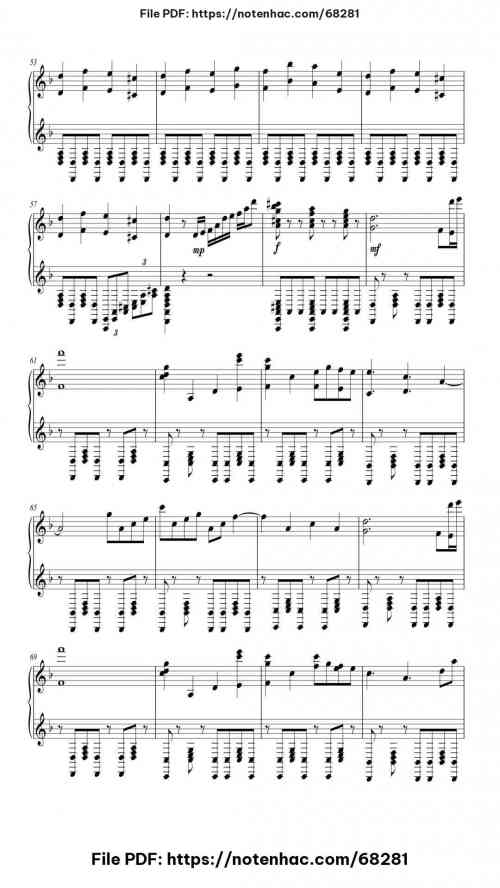 Flamewall by Camellia Level Advanced 26 Flamewall piano sheet music free pdf