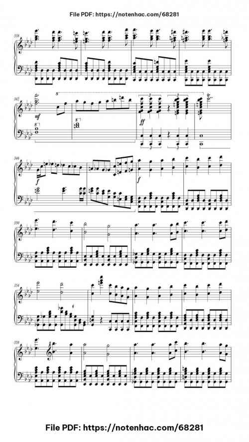 Flamewall by Camellia Level Advanced 42 Flamewall piano sheet music free pdf