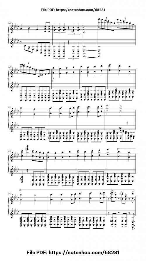Flamewall by Camellia Level Advanced 30 Flamewall piano sheet music free pdf