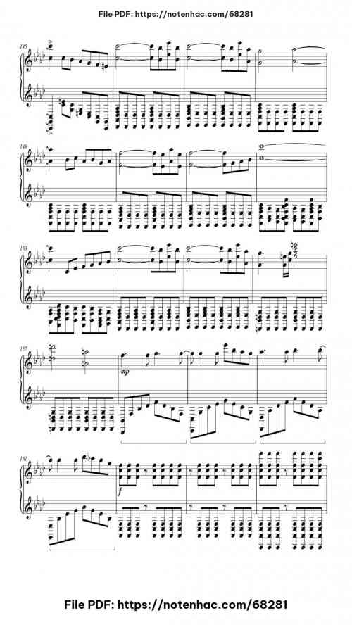 Flamewall by Camellia Level Advanced 31 Flamewall piano sheet music free pdf