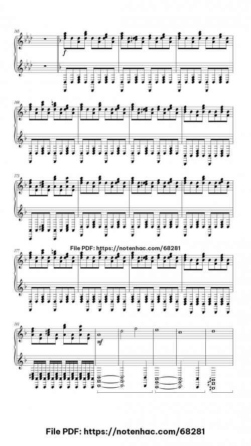 Flamewall by Camellia Level Advanced 32 Flamewall piano sheet music free pdf