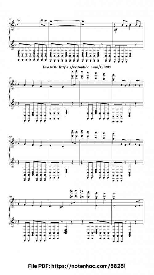Flamewall by Camellia Level Advanced 28 Flamewall piano sheet music free pdf
