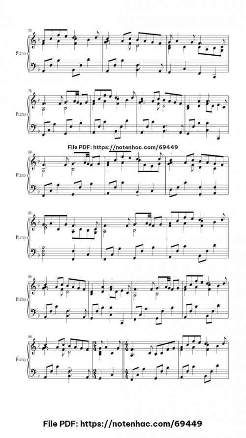 Flowers will bloom piano sheet music free pdf