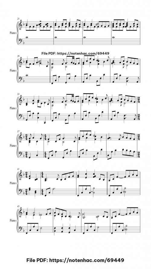 Flowers will bloom piano sheet music free pdf