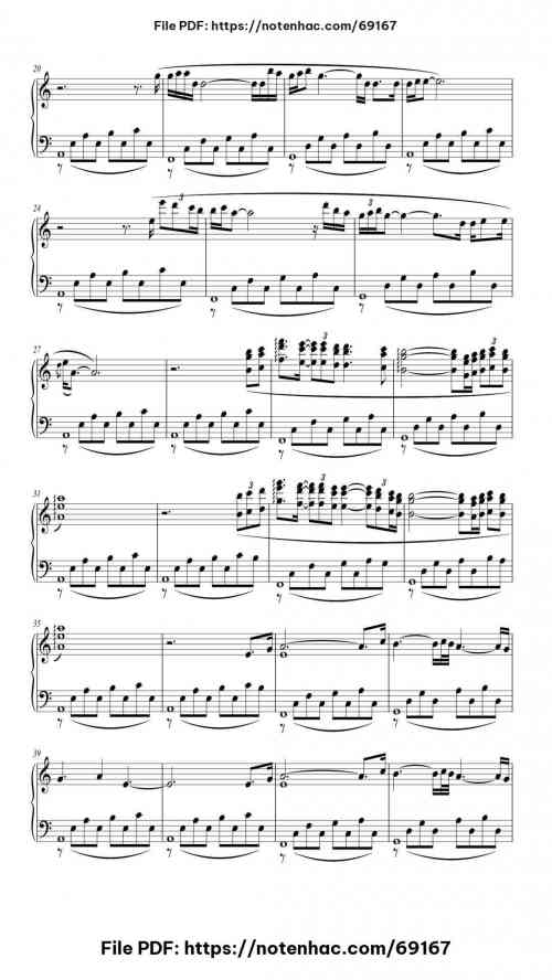 For The Love Of A Princess from Braveheart piano sheet music free pdf