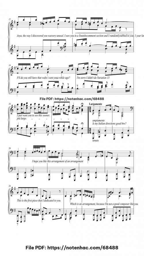 Goldberg Variations, BWV 988: Variation 30. Quodlibet & Aria da Capo by Johann Sebastian Bach Level Mid-Advanced 6 Goldberg Variations, BWV 988: Variation 30. Quodlibet & Aria da Capo piano sheet music free pdf