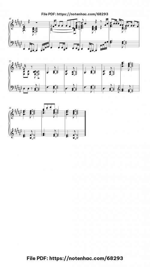Holy by Justin Bieber Level Mid-Advanced 6 Holy piano sheet music free pdf