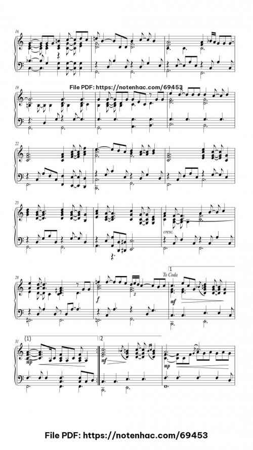 I Guess That's Why They Call It the Blues piano sheet music free pdf