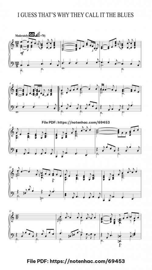 i guess thats why they call it the blues