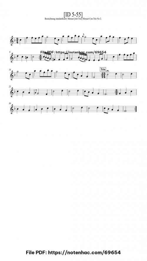 ID 5-55 piano sheet music free pdf