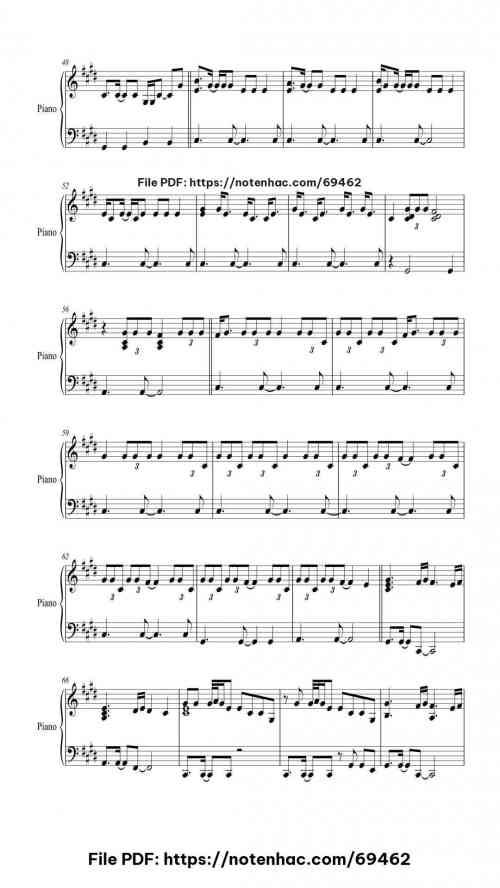 Idol piano sheet music free pdf