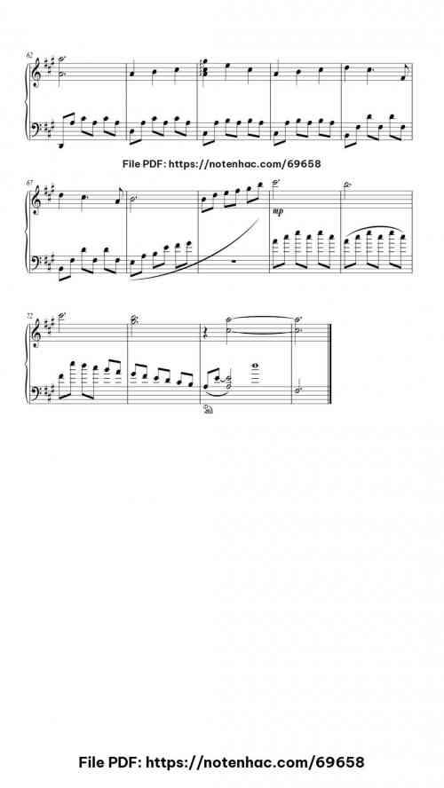 II piano sheet music free pdf