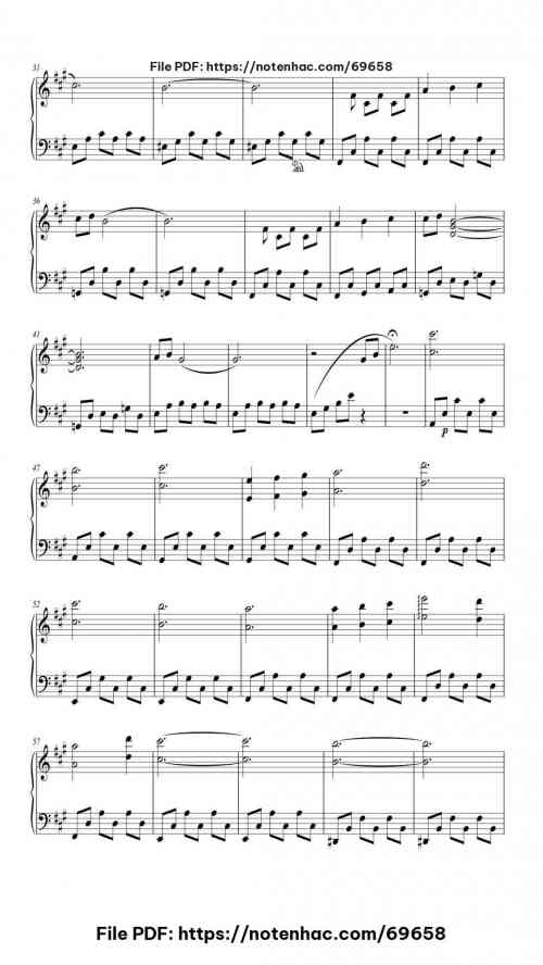 II piano sheet music free pdf