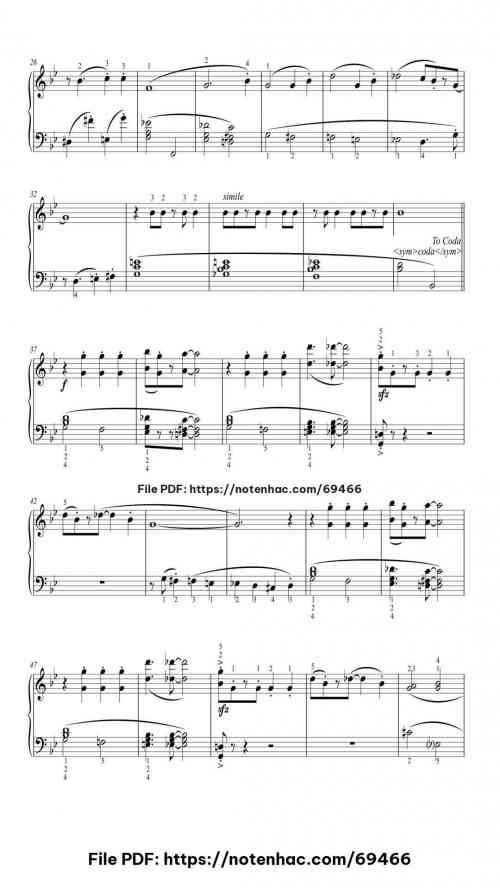 It Don't Mean A Thing (If It Ain't Got That Swing) piano sheet music free pdf