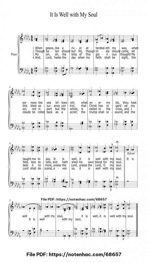 it is well with my soul