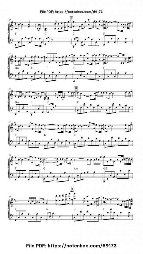 It Must Have Been Love piano sheet music free pdf
