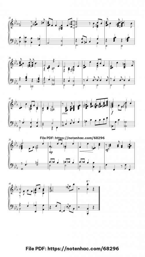 It's A Lovely Day Today by Irving Berlin Level Intermediate 4 It's A Lovely Day Today piano sheet music free pdf