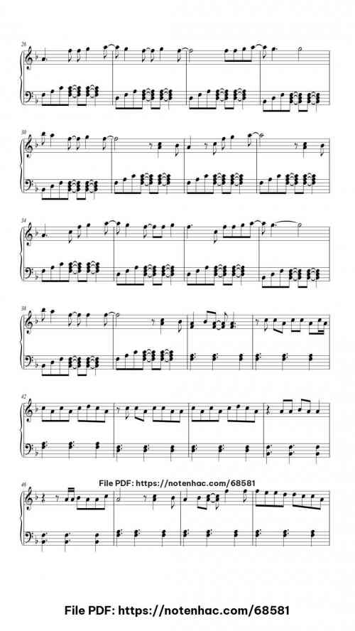 Just the way you are by Bruno Mars Level Beginner 5 Just the way you are piano sheet music free pdf